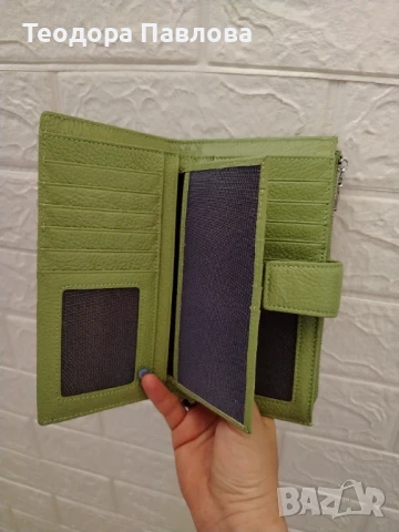 Дамско портмоне Vera Pelle, снимка 5 - Портфейли, портмонета - 50839825