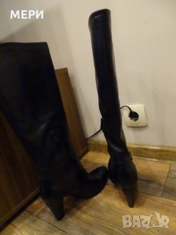 100% Ествествена кожа - Дамски ботуши, снимка 12 - Дамски ботуши - 32950513