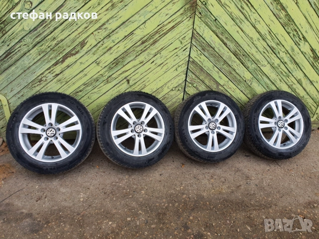 Джанти с зимни гуми 16 5×112 