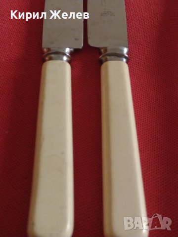 Два стари ножа за ресторант производство Шефийлд Англия перфектно състояние за КОЛЕКЦИОНЕРИ 42767, снимка 6 - Други ценни предмети - 43817013