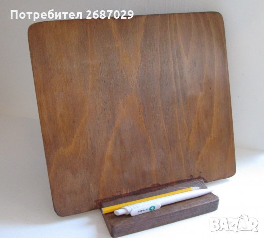 Стара дървена дъска  за писане, снимка 1 - Антикварни и старинни предмети - 29035724