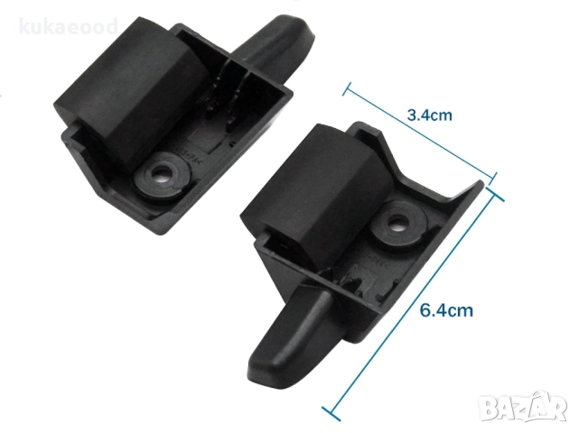 Водачи за щора на багажник за Renault Clio 3 Grandtour, снимка 2 - Части - 51808063