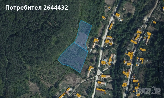 Имот в с. Кочово до гр. В. Преслав - 7154 кв.м. зем. територия / нива 7-ма категория, снимка 2 - Парцели - 52460271