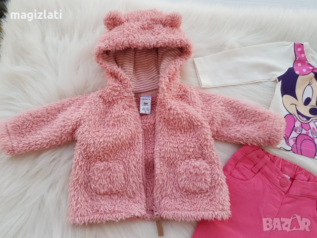 Дънки и нова блуза  0-3 месеца, снимка 7 - Комплекти за бебе - 28706438