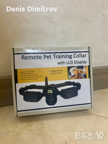 Електрически нашийник за обучение на кучета 
