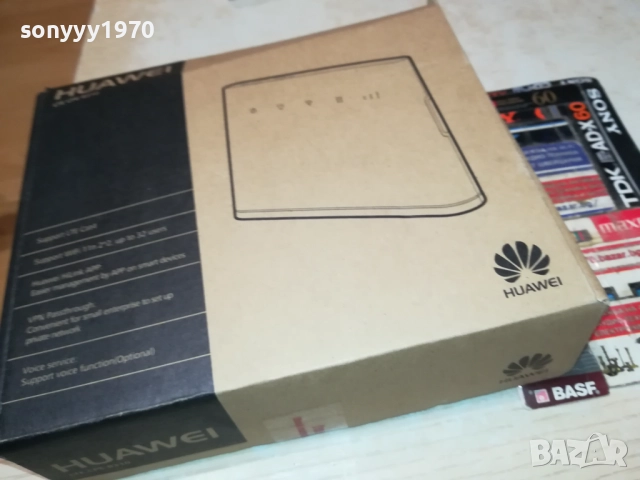 HUAWEI 4G РУТЕР С 2 АНТЕНИ В КУТИЯ 1910251905