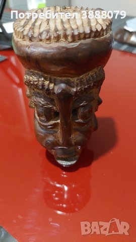 Африканска маска , снимка 2 - Статуетки - 43367729