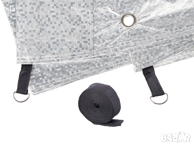 ПОКРИВАЛО ЗА КОЛА "XXL" 580X175X120 СМ, 3-СЛОЙНО, СВЕТЛООТРАЗИТЕЛИ, ЦИП НА ВРАТИТЕ, снимка 3 - Аксесоари и консумативи - 51985184