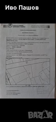Продавам имот в Сепарева баня,регулация ,уникална панорама, снимка 3 - Парцели - 52957369