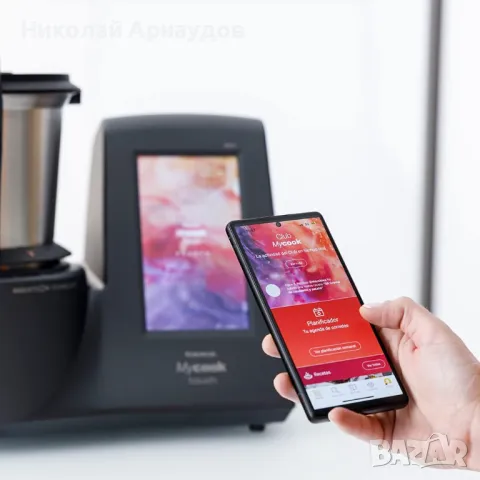 Кухненски робот Taurus Mycook Touch Black Edition с Wi-Fi,, снимка 5 - Кухненски роботи - 49559911