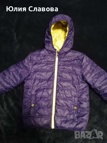 Детско двулицево яке Mini Boden - размер 5-6 години, снимка 1