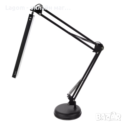 Настолна лампа за бюро 2в1 Izoxis с 3 вида светлина, 10 нива на интензитет, защипка или стойка, снимка 3 - Настолни лампи - 52550231