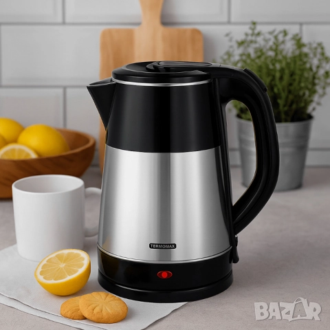 Електрическа кана Termomax TK2066D, 1500W, 1.8 л, снимка 3 - Друга електроника - 52032503