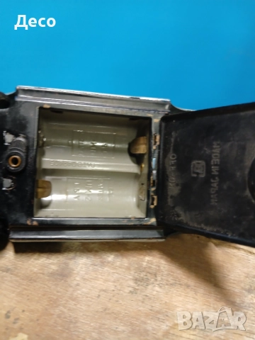 Стара тенекиена количка Бандай на батерии., снимка 8 - Колекции - 52178824