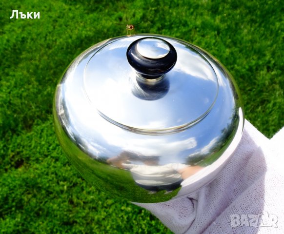 Посребрена кана,каничка и захарница,маркировка. , снимка 6 - Антикварни и старинни предмети - 33338306