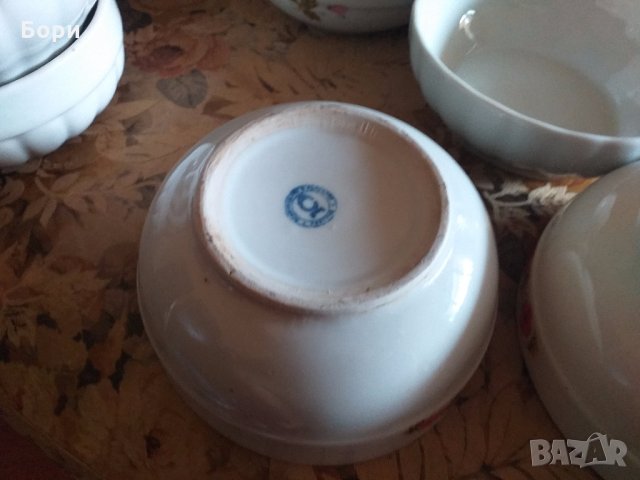 Български порцеланови купи големи, снимка 12 - Чинии - 32737464