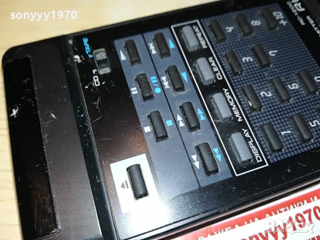 ONKYO RC-120C R1 CD/TAPE REMOTE-ВНОС SWISS 2808221130, снимка 5 - Други - 37823135