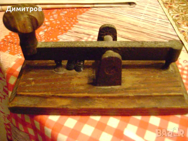 Стар морзов ключ , снимка 3 - Други ценни предмети - 48446406