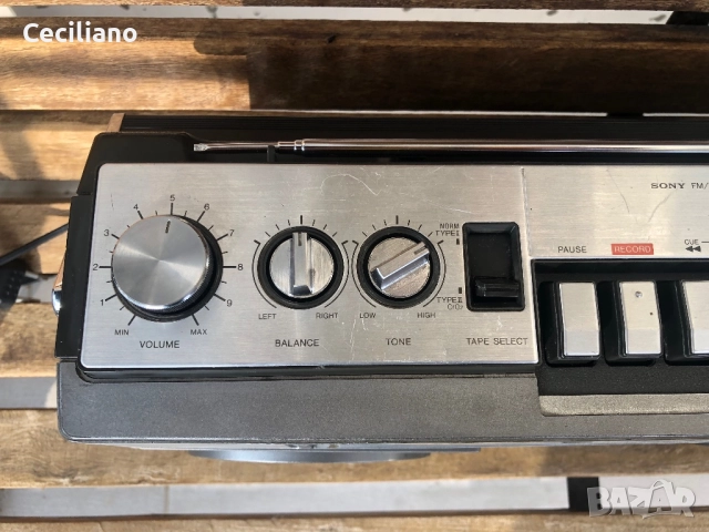 Sony CFS-S65S(1979) Хубав и Работещ Японски радиокасетофон!, снимка 11 - Радиокасетофони, транзистори - 52258830