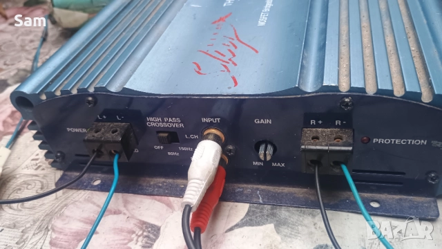 Усилвател THUNDER , снимка 3 - Ресийвъри, усилватели, смесителни пултове - 52186727