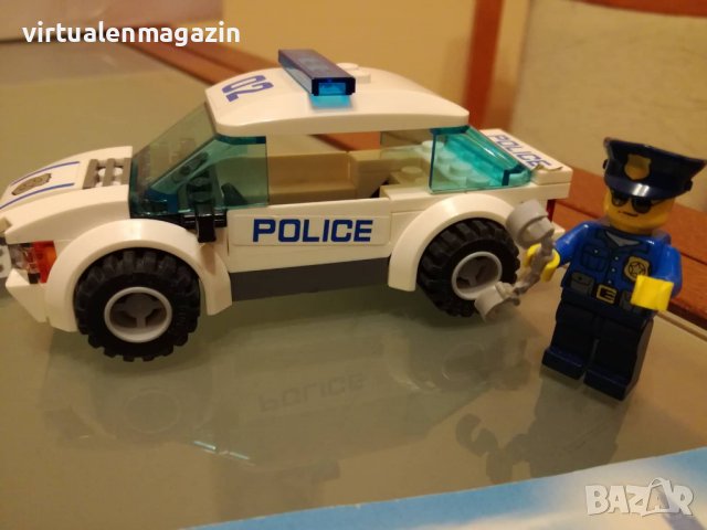 Конструктор Лего - модел LEGO City 60042 - High Speed Police Chase, снимка 4 - Конструктори - 38247101