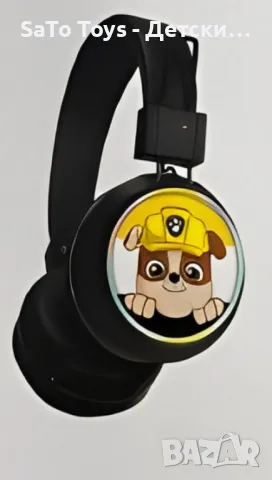 Детски супер удобни безжични слушалки Пес Патрул, снимка 6 - Bluetooth слушалки - 49991368