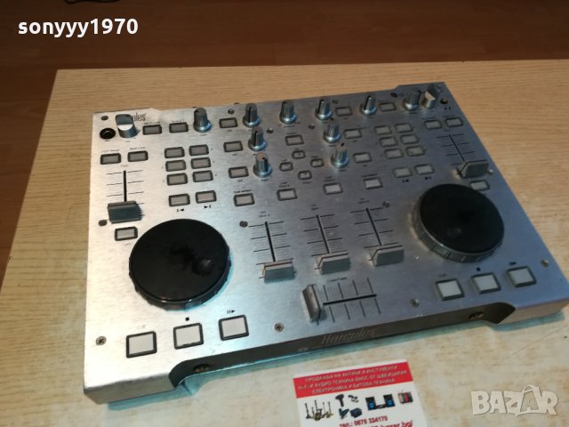 hercules dj console rmx внос swiss 2601221132, снимка 1 - Ресийвъри, усилватели, смесителни пултове - 35565279