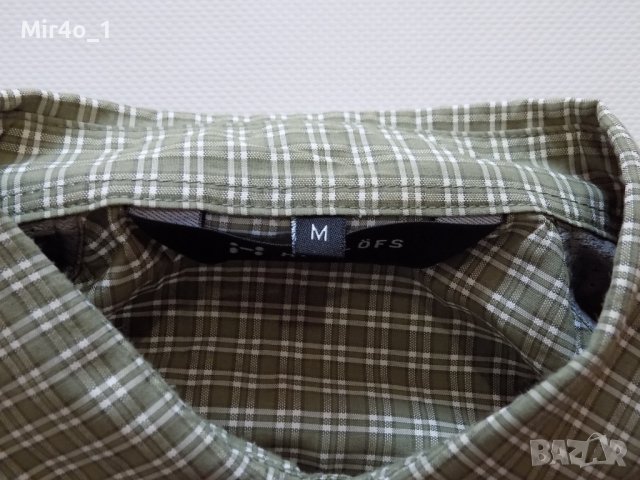 риза haglofs тениска блуза фанела яке туризъм планина мъжка оригинал M, снимка 6 - Ризи - 40159119