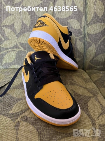Нови мъжки обувки AIR JORDAN 1 LOW, снимка 9 - Маратонки - 52253031