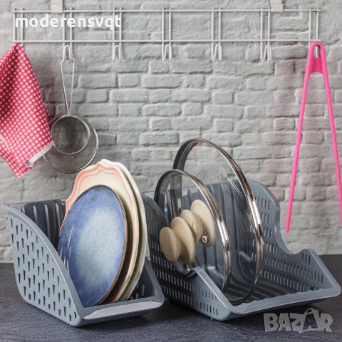 Органайзер за чинии и капаци, снимка 4 - Чинии - 43093861