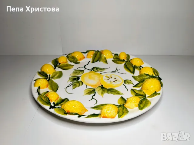 Плато от италианска 3Д керамика Bassano., снимка 12 - Други - 47983032