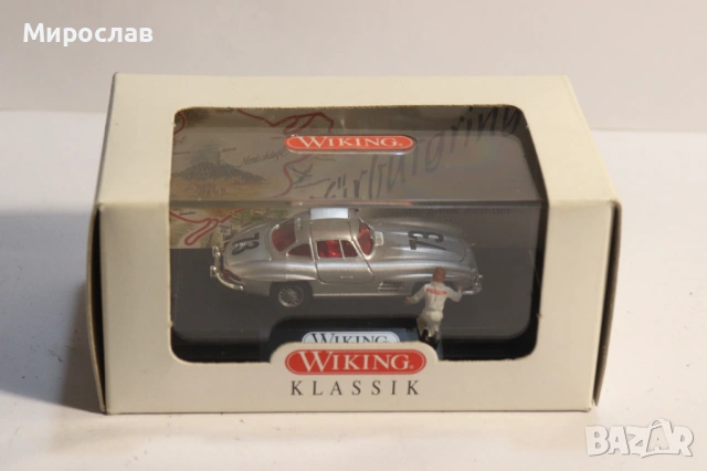 WIKING H0 1/87 MERCEDES BENZ SL РАЛИ МОДЕЛ КОЛИЧКА