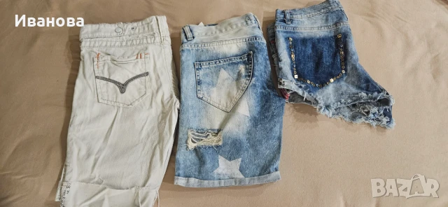 Дънкови панталони , снимка 7 - Къси панталони и бермуди - 51158189