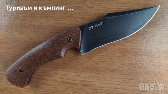 Ловен нож /ръчна изработка , стомана D2/, снимка 9 - Ножове - 39651238