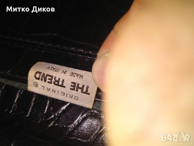 The Trehd made in Italy-мъжка чанта естествена кожа 36х27х7см, снимка 10 - Чанти - 33517084