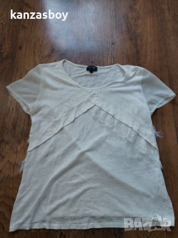 Armani Jeans - страхотна дамска тениска 42/L, снимка 5 - Тениски - 50697939