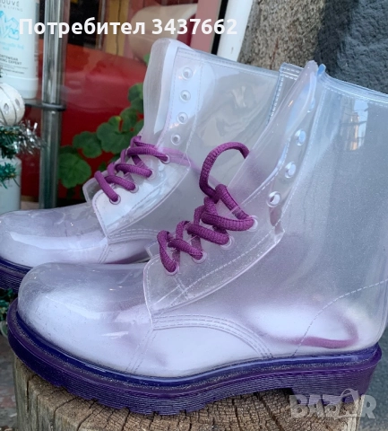 Гумени ботуши , снимка 2 - Дамски ботуши - 52940458