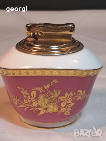 английска настолна порцеланова запалка Minton Colibri