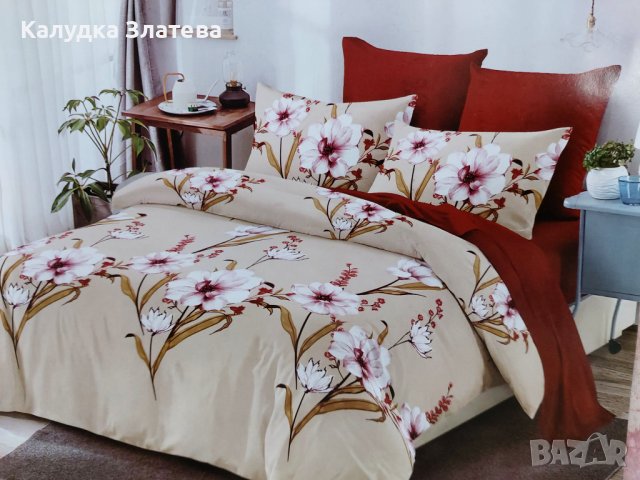 Луксозни спални комплекти от сатениран памук , снимка 14 - Спално бельо - 43094515