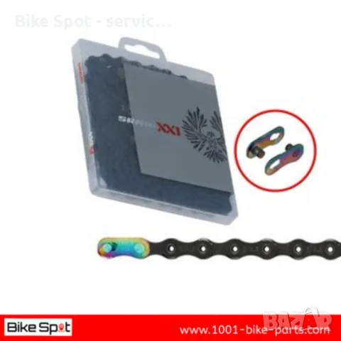 SRAM XX1 Eagle Black 126L 12sp Chain Верига 12ск 126 Звена