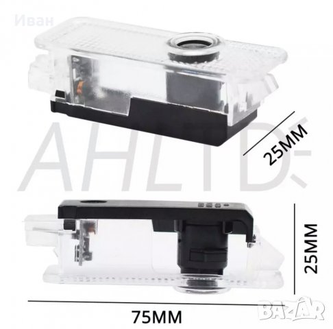 BMW/БМВ LED/ЛЕД M лого проектор за врата, снимка 7 - Аксесоари и консумативи - 27467120