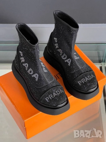 дамски боти Louis Vuitton prada, снимка 3 - Дамски боти - 52093144