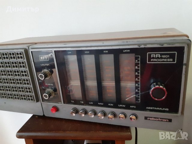 Радио ROBOTRON PROGRESS  RR1201 MADE IN DDR, снимка 4 - Радиокасетофони, транзистори - 33410831