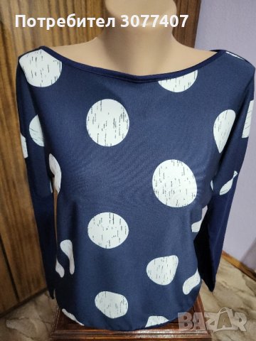 Блуза на точки, снимка 1 - Блузи с дълъг ръкав и пуловери - 43867010