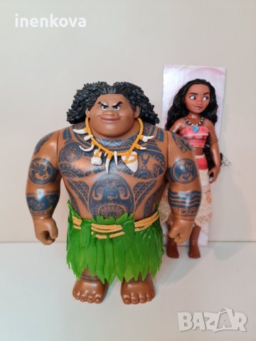 Кукла Мауи 27 см. Смелата Ваяна (Моана) Хасбро, снимка 2 - Кукли - 43179897