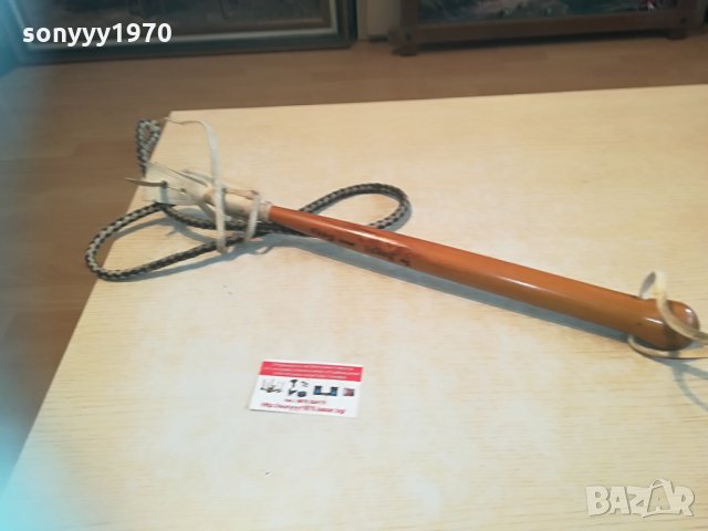 камшик 2 метра внос германия 1404210816, снимка 2 - Антикварни и старинни предмети - 32540050