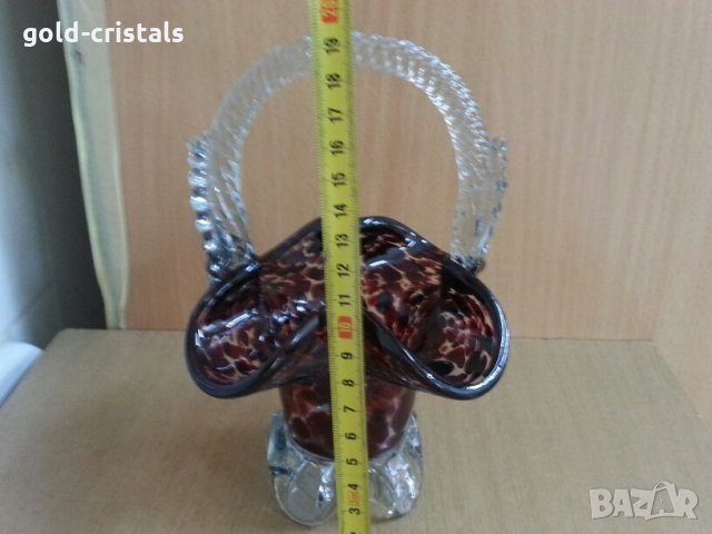  кошничка тип  мурано , снимка 5 - Антикварни и старинни предмети - 26676636