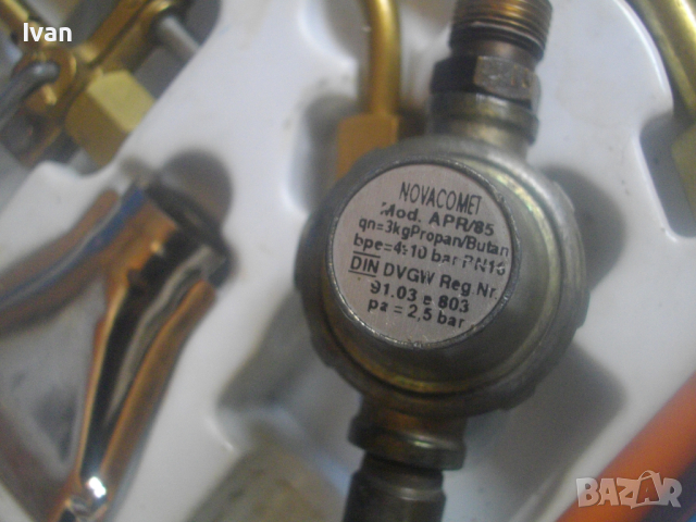 Made in ITALY-Газ Пропан-Бутан К-т Горелки/Поялници-Профи-20 Части-Старо Качество-CFH TURBO PROFI , снимка 7 - Поялници и запояване - 44921601