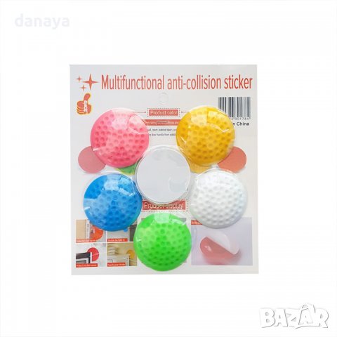 2852 Буфер за врата самозалепващи стопери за врата, 5 броя, снимка 11 - Други - 36785182