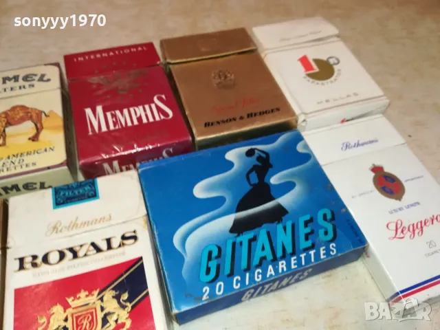 GITANES COOPER MEMPHIS КУТИИ ОТ ЦИГАРИ 2611240949, снимка 4 - Колекции - 48109052